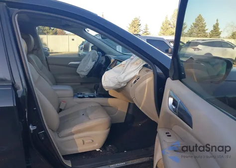 2017 Nissan Pathfinder Sl z USA, uszkodzony, nr VIN 5N1DR2MM5HC602852